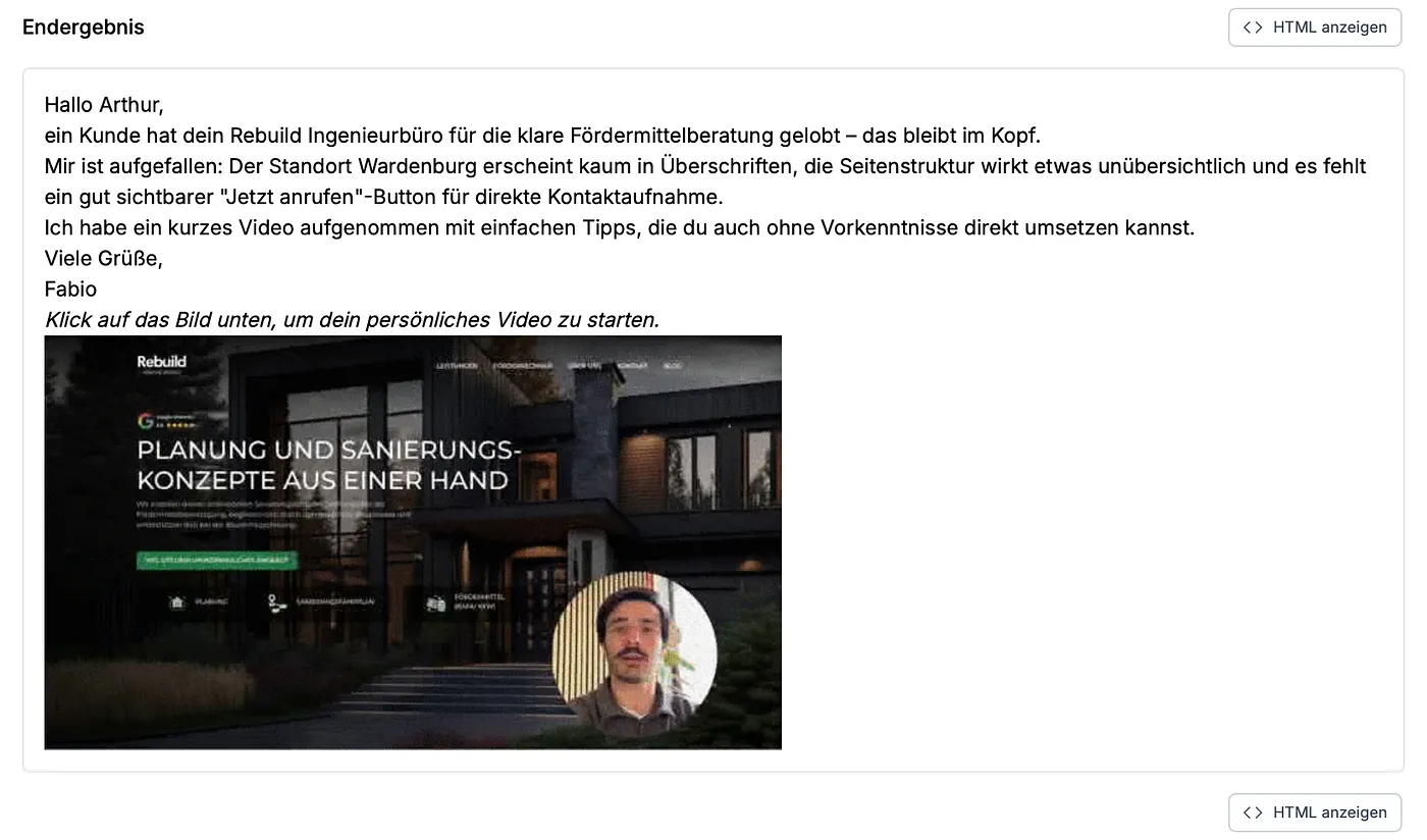 Versand & Follow-ups automatisch